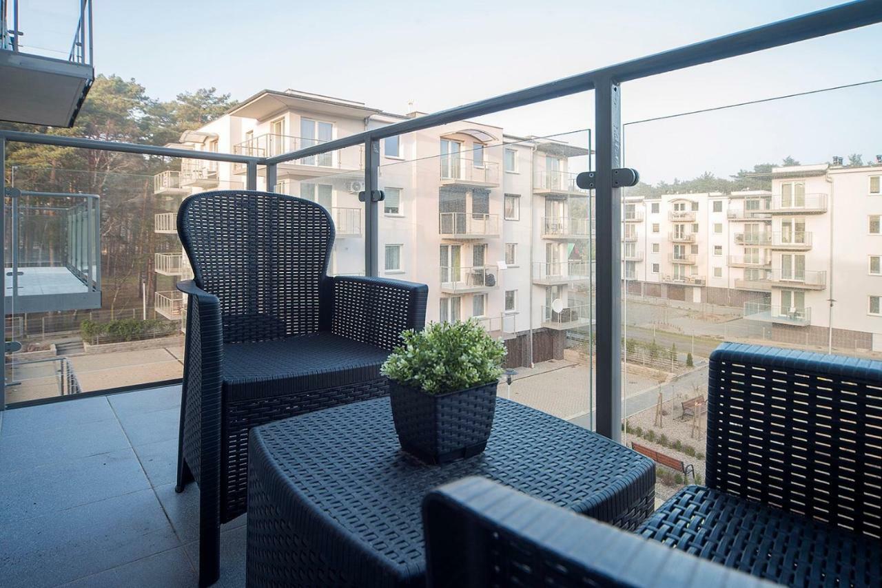 Pink Apartment Lesne Tarasy Dziwnowek Exterior photo